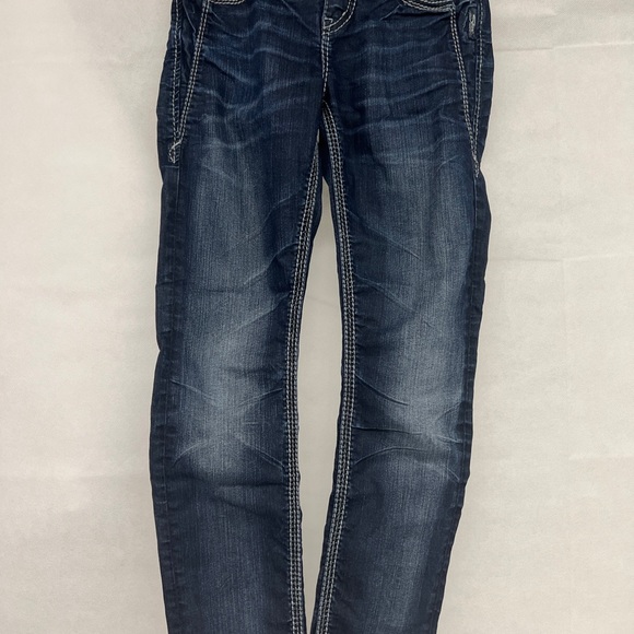 NEW Silver Jeans Tuesday Mid Rise Skinny Jean 25 - Picture 7 of 7